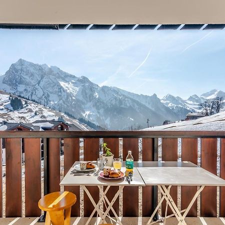 L'Oree Des Aravis - Au Pied Des Pistes Manigod Luaran gambar